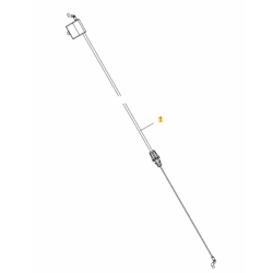 Cable arret moteur tondeuse Yard Man YM 4516 PO-L et YM 5519 PO-L