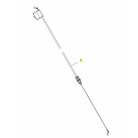 Cable arret moteur tondeuse Yard Man YM 4516 PO-L et YM 5519 PO-L