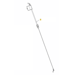 Cable frein moteur tondeuse MTD TB 260 et Yard Man B 29 Q