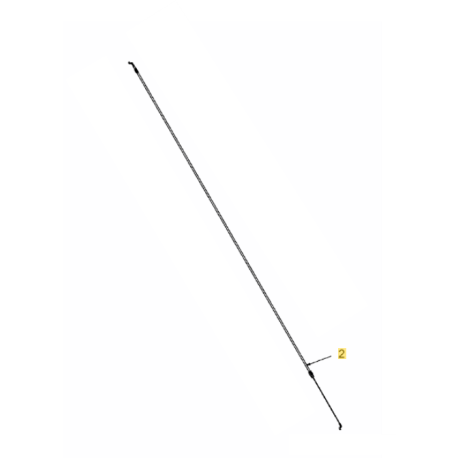 Cable frein moteur tondeuse MTD 53 SPO, 53 SPOHW et 53 SPOHWM année 2008 - 2009