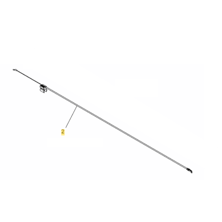 Cable arret moteur tondeuse Mac Allister 6053 BHW, MTD SPBHW 53 et SPK 53 HW