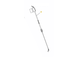 Cable frein moteur tondeuse MTD 53 SPB-675 HWM, SPB 48 HW et SPB 53 HW