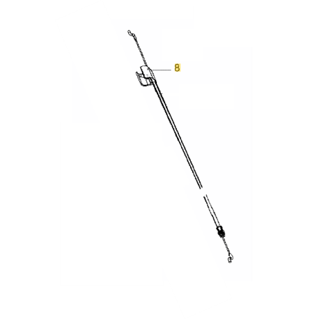 Cable frein moteur MTD 53 SPB et 53 SPH-55