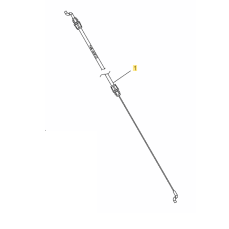 Cable frein moteur tondeuse MTD 46 SPB, 46 SPBE, 46 SPBHW, 46 SPHM, SP 46 B
