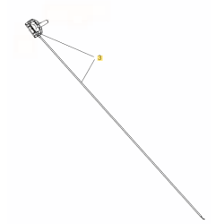 Cable de gaz pour tondeuse MTD 46 PHM-HQ, 53 SPHWMH et Sterwins 460 HTC