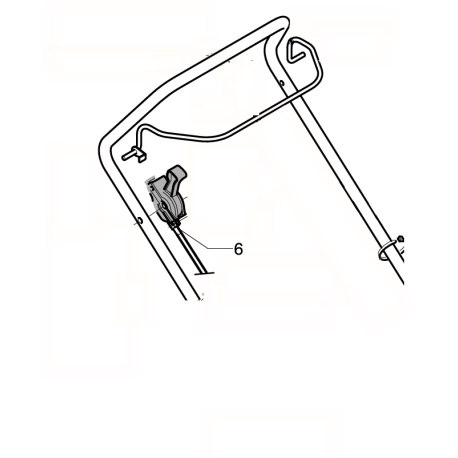 Cable de gaz pour tondeuse Mac Allister MAC 6 T-NMAL