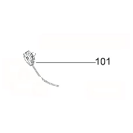 Cable accelerateur pour tondeuse Mc Culloch M46-135 CMDWA et M51-875 CMDW