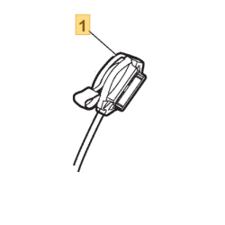 Cable de gaz pour Green Cut CS484 WSBM et Colombia PM 485 TBL