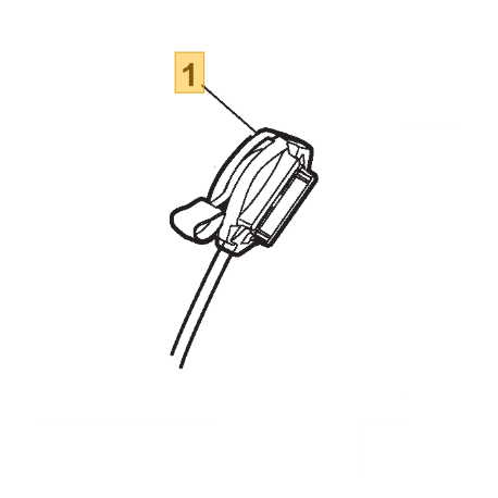 Cable de gaz pour Green Cut CS484 WSBM et Colombia PM 485 TBL
