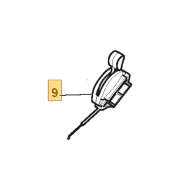 Cable de gaz tondeuse GGP EP414 TR à moteur Briggs & Stratton