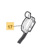 Cable de gaz tondeuse GGP CRC534, CSC534 à moteur Honda GCV 160-190