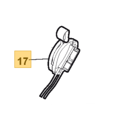 Cable de gaz tondeuse GGP CRC534, CSC534 à moteur Honda GCV 190