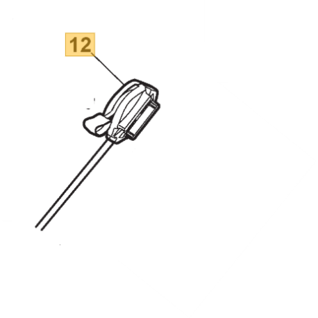 Cable de gaz tondeuse GGP ESL534 TR, ES534 TR moteur Honda et GGP