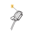 Cable de gaz tondeuse Temver T534 HGR à moteur Honda GCV