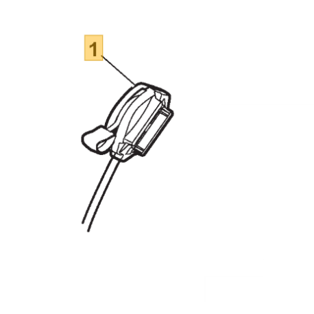 Cable de gaz tondeuse Temver T534 HGR à moteur Honda GCV