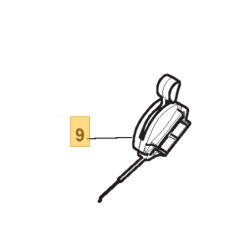 Cable de gaz pour tondeuse Bestgreen BG 4553 TRH et Alpina A460 WSB