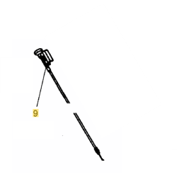 Cable de starter tondeuse Best garden BG 48 SPO, Black line 3548 HWM