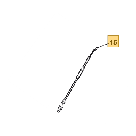 Cable de traction tondeuse GGP NT534 TR / TRQ guidon avec commande de gaz