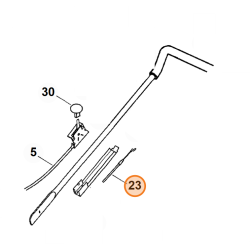 Câble de frein à moteur pour tondeuse à gazon Viking MB 455 BC