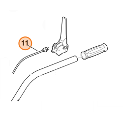 Câble sécurité homme mort tondeuse Viking MB 6.1 RV