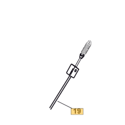 Cable de traction tondeuse mulching GGP MCS504 TR4S et MCS504 TRE4S