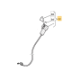 Cable de vitesse tondeuse GGP MCS504 TR 4S et MC534 TR 4S
