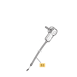 Cable vitesse tondeuse GGP MP1 504 WSV, MP1 554 WSV - WSVE - WSQE
