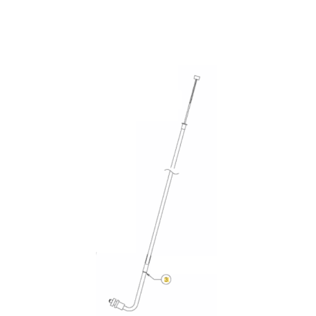 Cable vitesse tondeuse MTD Advance 46 SPKVHW, Advance 53 SPBIHW / SPBVHW, Blue 53 SPBV HW