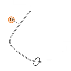 Cable selecteur de vitesse pour tondeuse Viking ME 545.0 V
