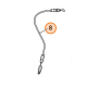 Cable embrayage de lame Viking MB 858.0 (partie haute)