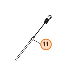Cable enclenchement des lames Viking MB 655