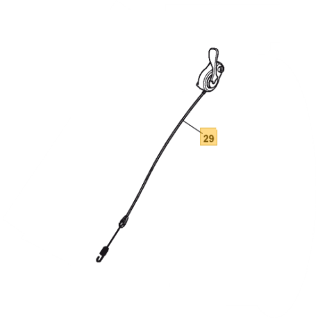 Cable d'embrayage de lame pour GGP DML504 TR, DML504 WTR, DML554 TR, DML554 WTR