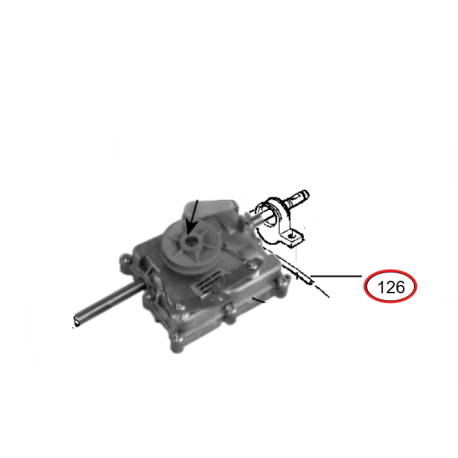 Cable de vitesse pour tondeuse Sterwins 57 HT 3V et 57 KT 3V