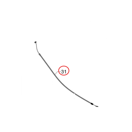 Cable frein moteur tondeuse Sterwins 52 BT Inox 3IN1, 52 KOT Inox 3IN1