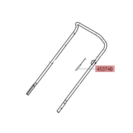 Cable frein moteur Alko Highline 473 SP, 473 VS, 475 VS, BH 51 SP-BE