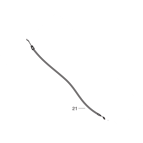 Cable frein moteur tondeuse Auchan T1400 et T1700