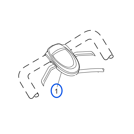 Cable traction pour tondeuse Mc Culloch M56-190 DWA et M56-875 DWA