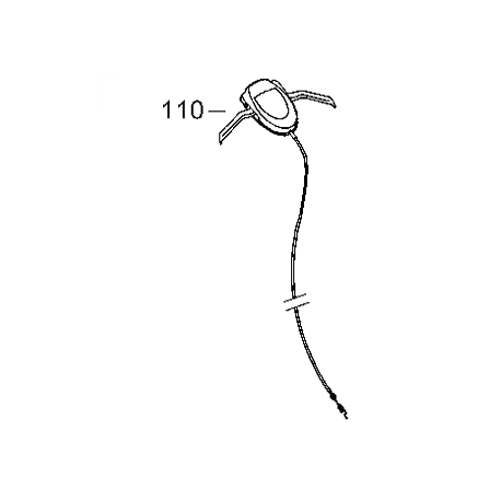 Cable traction tondeuse Mc Culloch M53-160 AWRPX, M53-170 AWRPX, M53-190 AWRPX