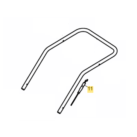 Cable de traction pour tondeuse Yard Man YM 6016 SPB et YM 6018 SPB