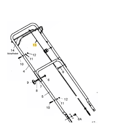 Cable de traction pour tondeuse MTD 46 SPB