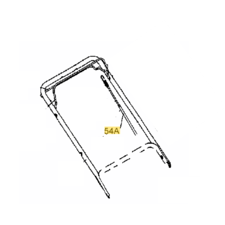 Cable traction tondeuse MTD 48 SPMB, SP 48 HWM-HQ et SP48 HWM