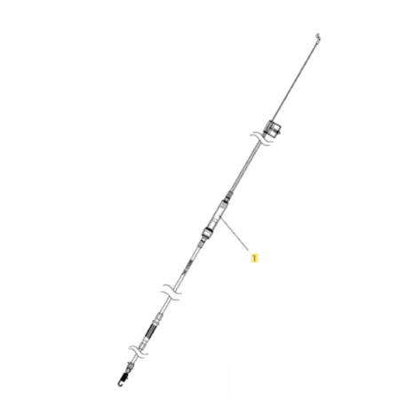 Cable traction tondeuse MTD 48 ESPHW