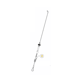 Cable embrayage Cub Cadet CC 53 SPBV, CC 53 SPBEV, CC 46 SPBV