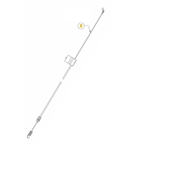 Cable embrayage tondeuse Cub Cadet CC 42 SPO, CC 46 SPO, CC 53 SPO