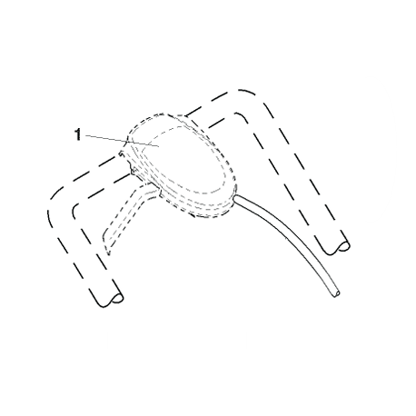 Manette de traction complète pour LM 2153 CMDA, LM 2153 CMDAE