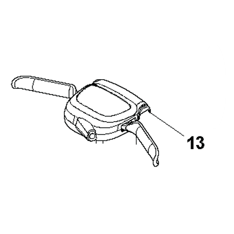 Manette de traction pour Mc Culloch M53-150 AP