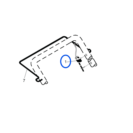 Cable d'embrayage pour tondeuse Mc Culloch M51-150 WF