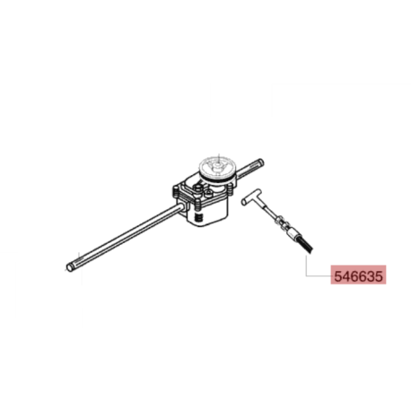 Cable de traction pour tondeuse Alko 800 BRH Bulldog