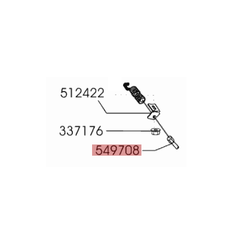 Cable avancement tondeuse Alko Classic 4640 B