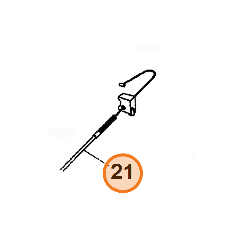 Cable traction Viking MB 455, MB 455 BC, MB 455 C, MB 455 M